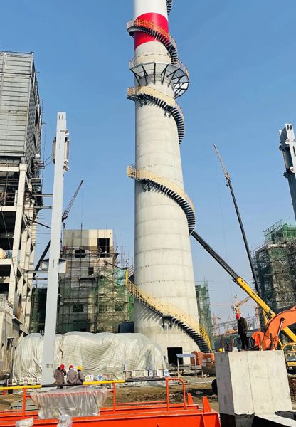 煙囪維修、煙囪加固